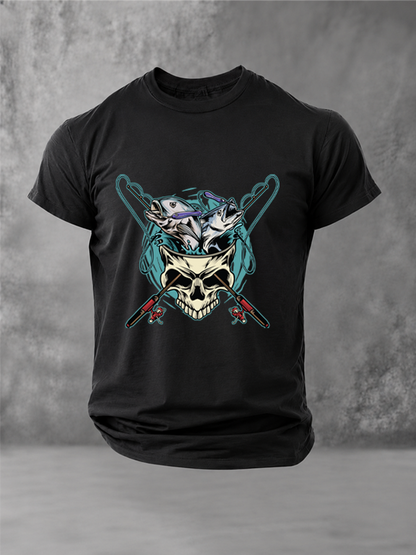 Skull & Rods | Angler Tee