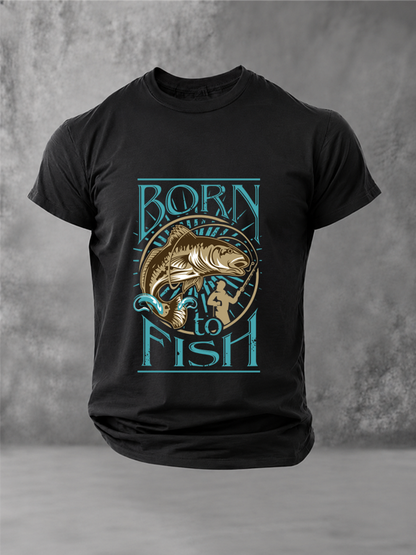 Born to Fish | Fisherman's Tee
