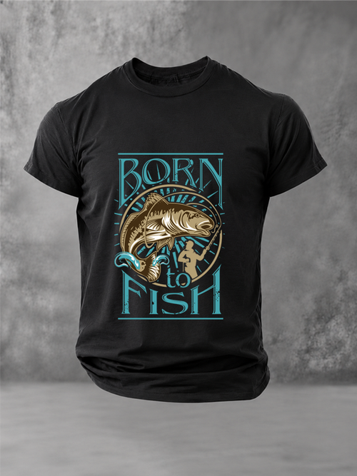 Born to Fish | Fisherman's Tee