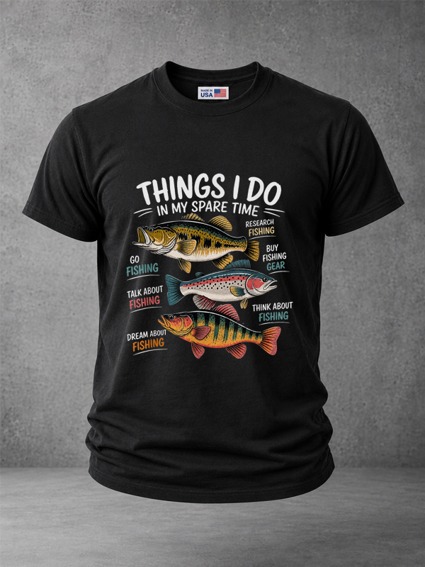 3 Weekend Fishing Tees