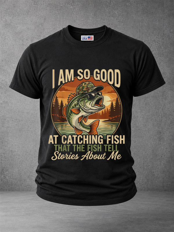 3 Vintage Fishing Tees