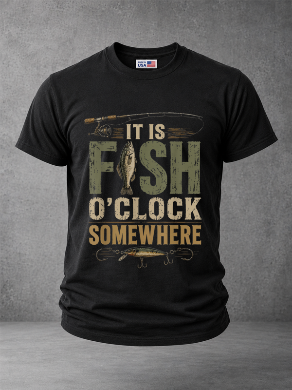 Time Flies Fishing Lasts Forever