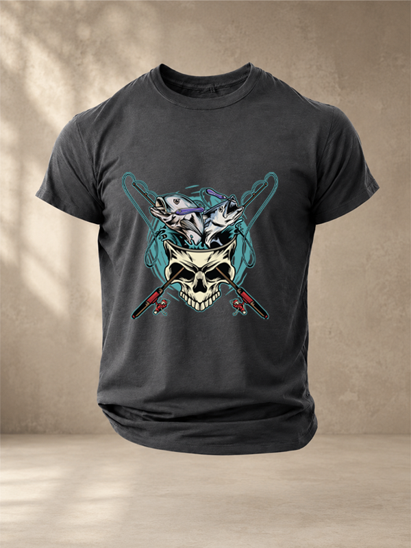 Skull & Rods | Angler Tee