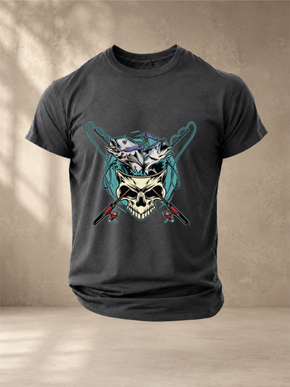 Skull & Rods | Angler Tee