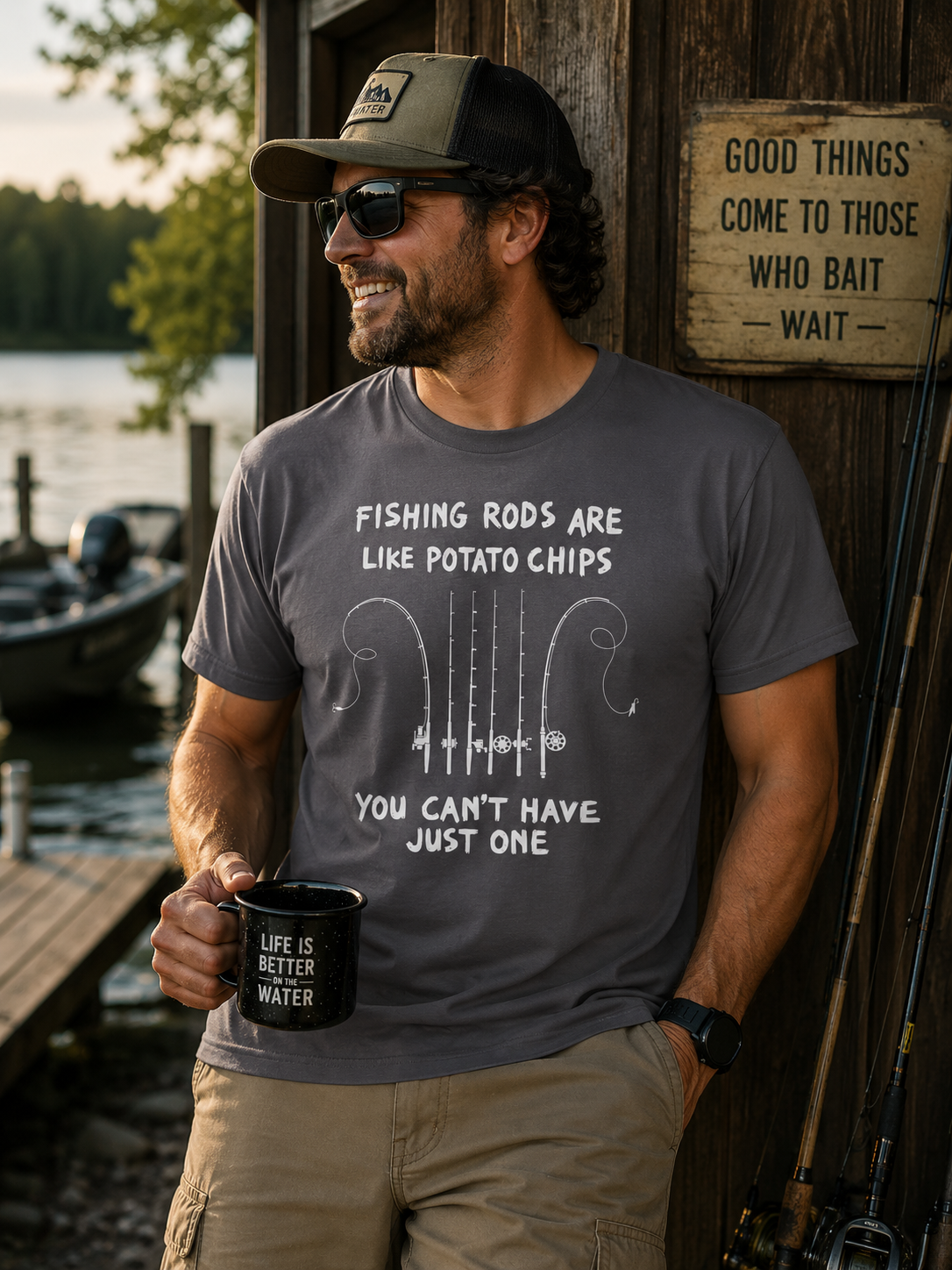 One Fishing Rod Is Never Enough