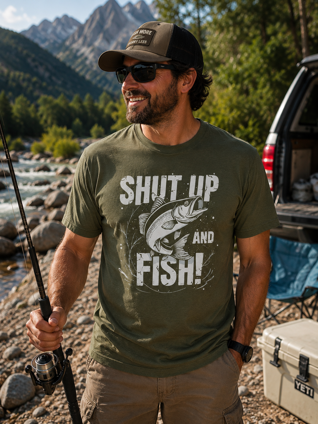 Where Words End, Fishing Begins