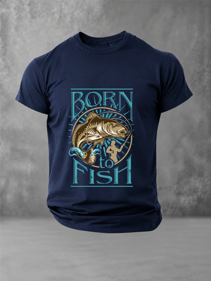 Born to Fish | Fisherman's Tee