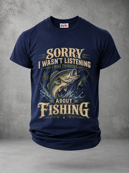 3 Vintage Fishing Tees