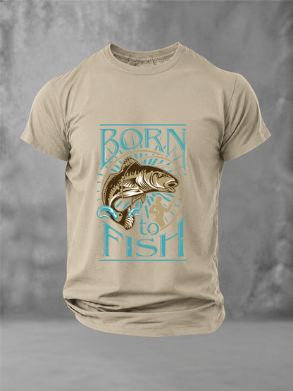 Born to Fish | Fisherman's Tee