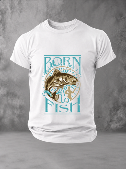 Born to Fish | Fisherman's Tee