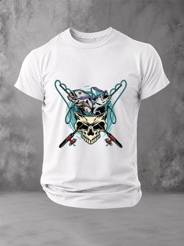 Skull & Rods | Angler Tee